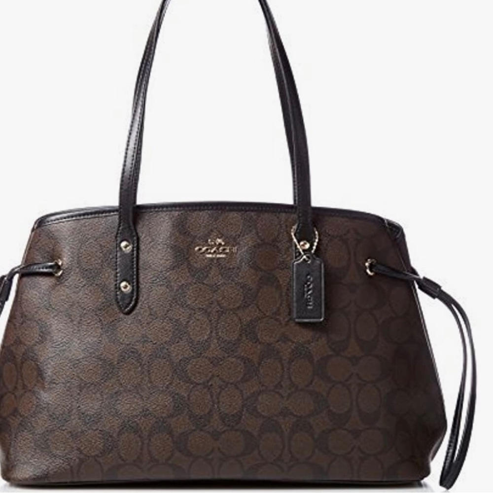 Coach drawstring carryall bag